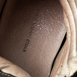 Pre Owned Isabel Marant Two Tone Suede and Leather Bekett Wedge Sneakers Size 39