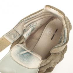 Pre Owned Isabel Marant Beige Bekett Wedge Sneakers Size 38