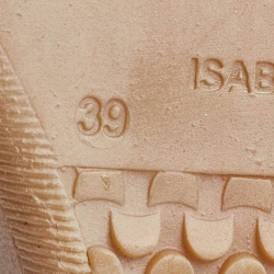 Pre Owned Isabel Marant Black Suede and Leather Bekett Sneakers Size 39