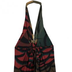 مملوكة مسبقًا Issa London Abstract Halterneck Dress M