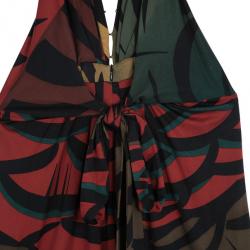 مملوكة مسبقًا Issa London Abstract Halterneck Dress M