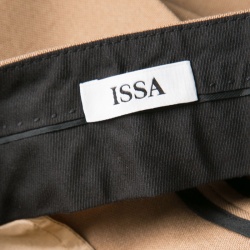 Issa Brown Wool Tailored Pants M