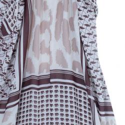 Issa Keffiyeh Print Maxi Dress S