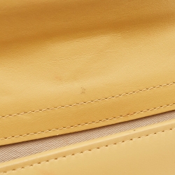 Jacquemus Yellow Leather Mini Le Bambino Top Handle Bag