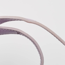 Pre Owned Jacquemus Lilac Leather Le Chiquito Noeud Top Handle Bag