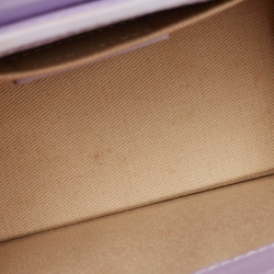 Pre Owned Jacquemus Lilac Leather Le Chiquito Noeud Top Handle Bag