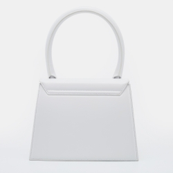 Pre Owned حقيبة جاكويموس غراند لو شيكيتو جلد وردي بيد علوية