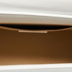 Pre Owned Jacquemus White Leather Le Grand Chiquito Top Handle Bag