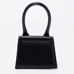 Pre Owned Jacquemus Black Leather Le Chiquito Mini Bag