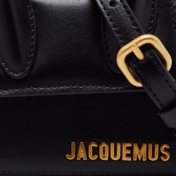 Pre Owned Jacquemus Black Leather Le Chiquito Mini Bag