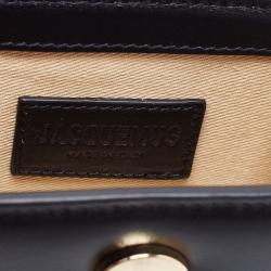 Pre Owned Jacquemus Black Leather Le Chiquito Mini Bag