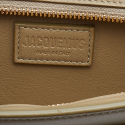 مملوكة مسبقًا Jacquemus Green Leather Le Sac Ciuciu Shoulder Bag