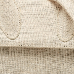 Pre Owned Jacquemus Light Beige Canvas Le Chiquito Top Handle Bag