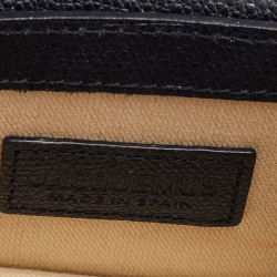 Pre Owned Jacquemus Black Leather Mini Le Chiquito Bag