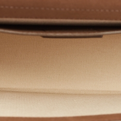 مملوكة مسبقًا Jacquemus Brown Nubuck Leather Le Bambinou Top Handle Bag