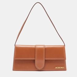 Le bambino mini bag Jacquemus Yellow in Suede - 36080794