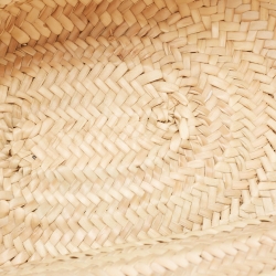 Pre Owned حقيبة يد توتس جاكيموس لي بانيه سولايل جلد نوبوك ورافية كريمي/وردي