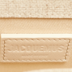 Pre Owned Jacquemus Beige Canvas Mini Le Chiquito Bag