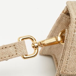 Pre Owned Jacquemus Beige Canvas Mini Le Chiquito Bag