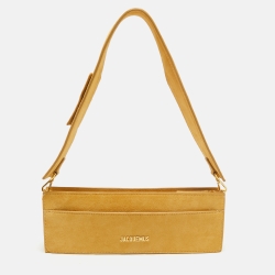 Jacquemus Tan Suede Le Ciu Ciu Shoulder Bag