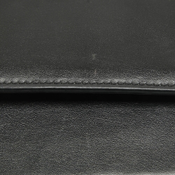 مملوكة مسبقًا حقيبة جاكويموس لي تشيكيتو جلد أسود لامع بيد علوية