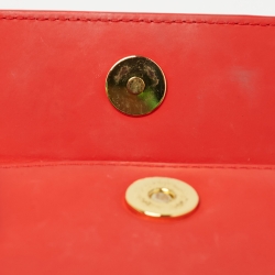 Pre Owned Jacquemus Red Leather Le Chiquito Mini Bag