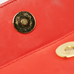 Pre Owned Jacquemus Red Leather Le Chiquito Mini Bag