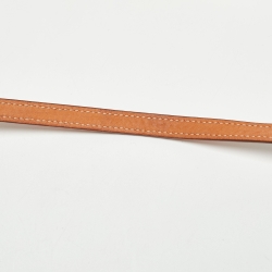 Pre Owned Jacquemus Brown Nubuck Leather Long Le Chiquito Top Handle Bag