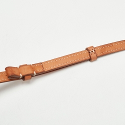 Pre Owned Jacquemus Brown Nubuck Leather Long Le Chiquito Top Handle Bag