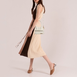 Jacquemus Cream Canvas Le Chiquito Top Handle Bag