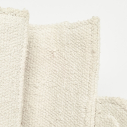 Pre Owned Jacquemus Off White Canvas Le Bambino Mini Top Handle Bag