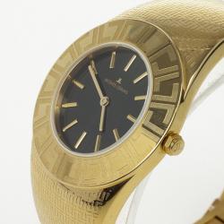 Jacques Lemans Vedette 1-1478 Gold Plated Stainless Steel Quartz Womens Wristwatch 34 MM