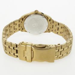Jacques Lemans Gold Plated 1-1445 Womens Wristwatch 27 MM