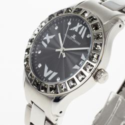 Pre Owned Jacques Lemans Green Stainless Steel 1-1517 Women's Wristwatch 37MM