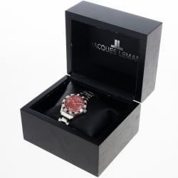 مملوكة مسبقًا Jacques Lemans 1-1517.1 Womens Wristwatch 37 MM