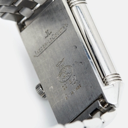Jaeger-LeCoultre Silver Stainless Steel Reverso Q2618140 Women's Wristwatch 21 mm
