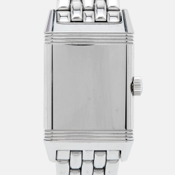 Jaeger-LeCoultre Silver Stainless Steel Reverso Q2618140 Women's Wristwatch 21 mm
