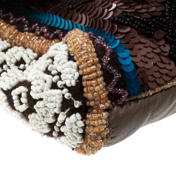 Jamin Puech Multicolor Sequin Embellished Shoulder Bag