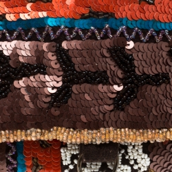 Jamin Puech Multicolor Sequin Embellished Shoulder Bag