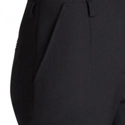 Jason Wu Black Wool Boot-Leg Trousers M
