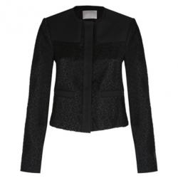 Jason Wu Black Cropped Jacket M