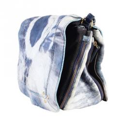 Jerome Dreyfuss Blue Igor Tie And Dye Shoulder Bag