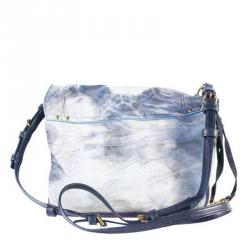 Jerome Dreyfuss Blue Igor Tie And Dye Shoulder Bag