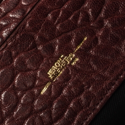 Jerome Dreyfuss Burgundy Leather Igor Shoulder Bag