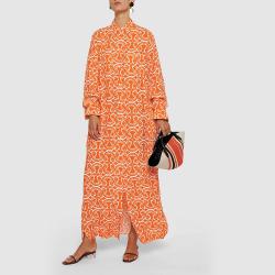 Pre Owned Jil Sander Multicoloured Sombrero Striped Woven Cotton Bag One Size