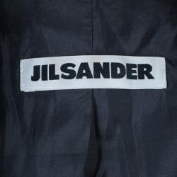 Jil Sander Charcoal Wool Skirt Suit S