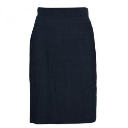 Jil Sander Charcoal Wool Skirt Suit S
