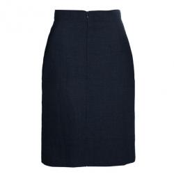 Jil Sander Charcoal Wool Skirt Suit S