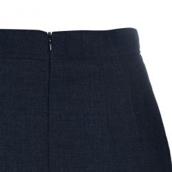 Jil Sander Charcoal Wool Skirt Suit S