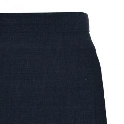 Jil Sander Charcoal Wool Skirt Suit S